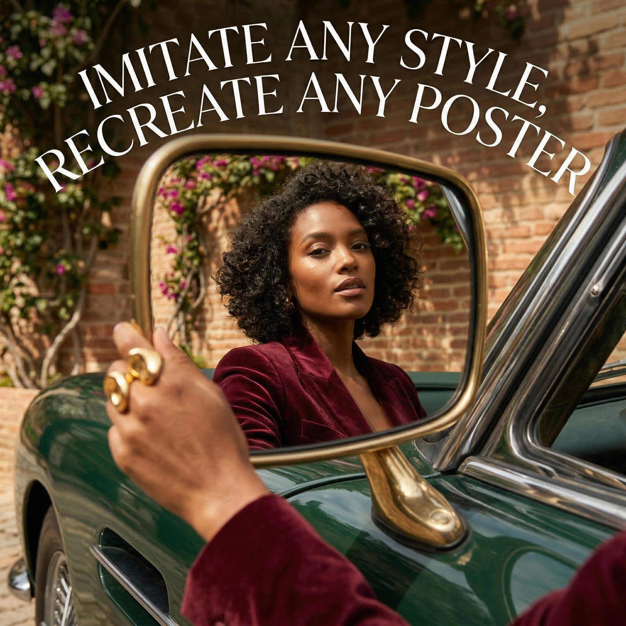 Realistic Poster Redesign With Character Transformation