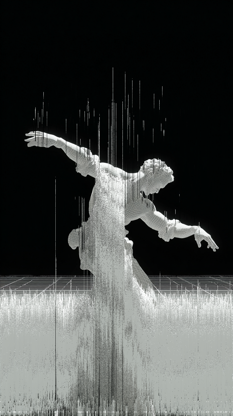 Pixel Sort Glitch Effect Image Transformation - After